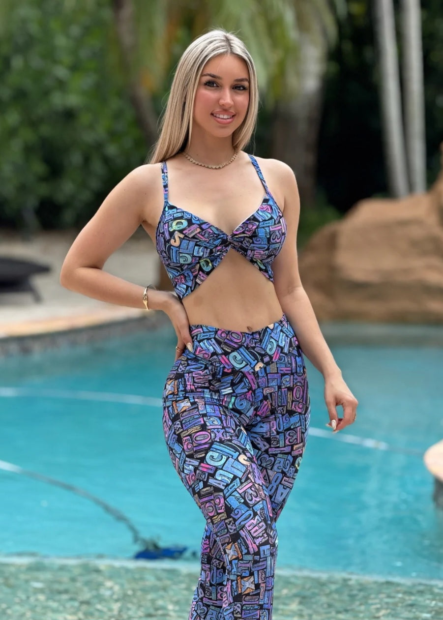 Set scrunchy booty