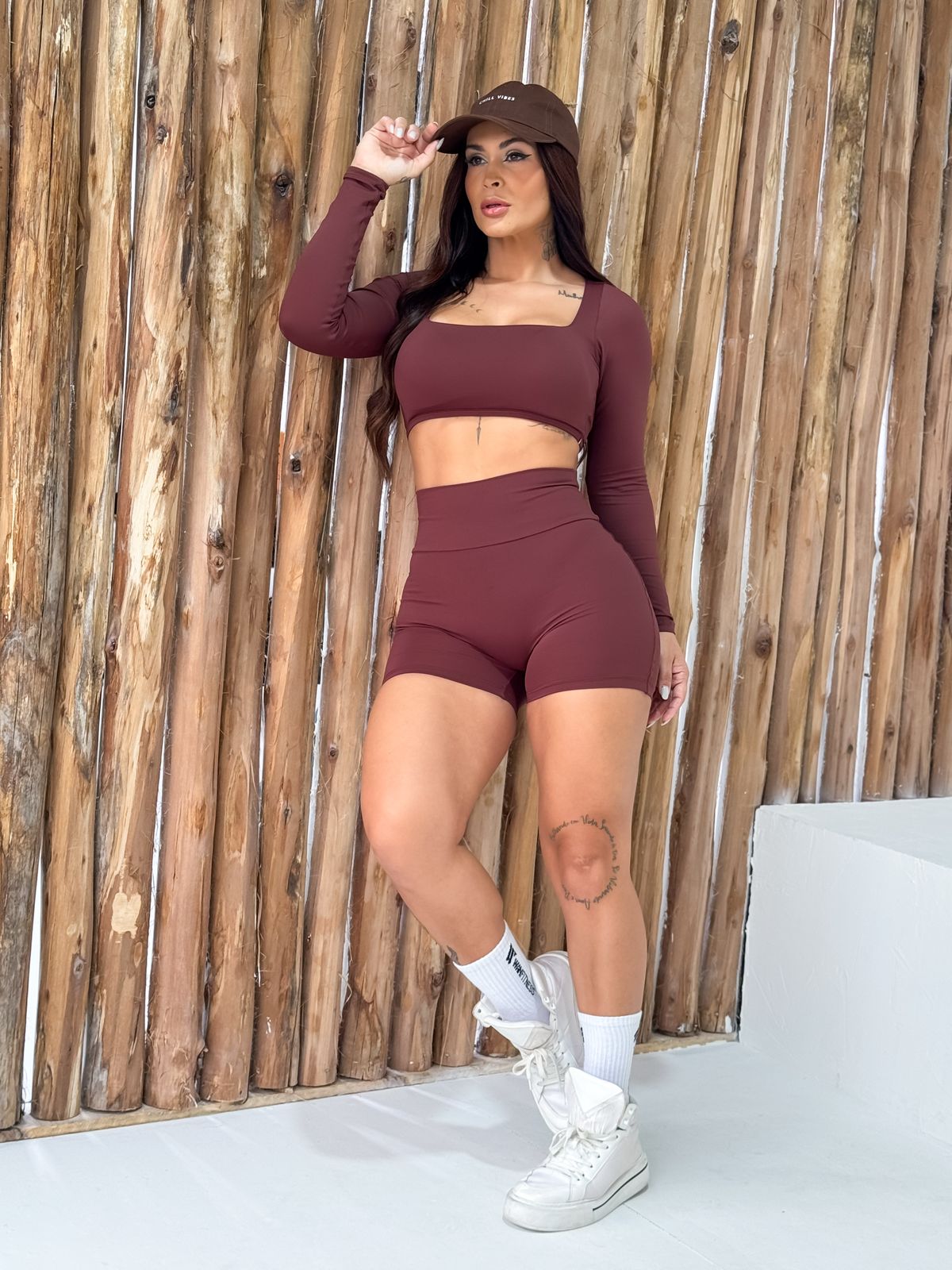 Set short sin costuras