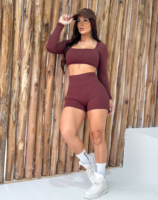 Set short sin costuras