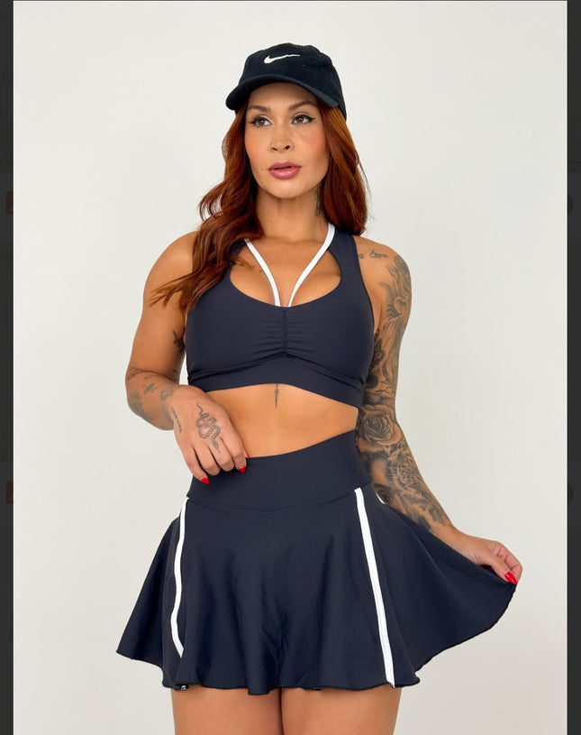 Set short-falda