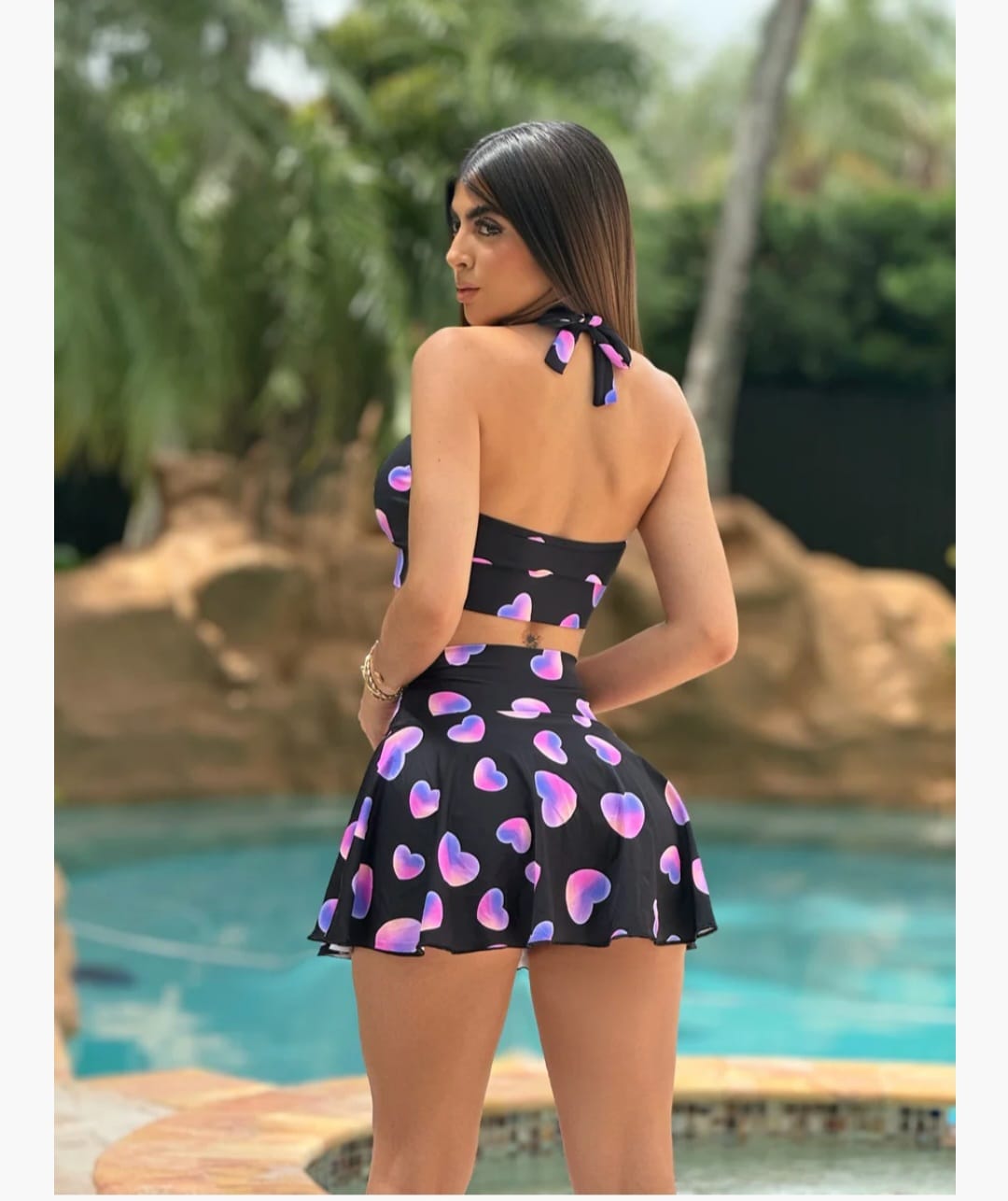 Set falda-short boom kokoro