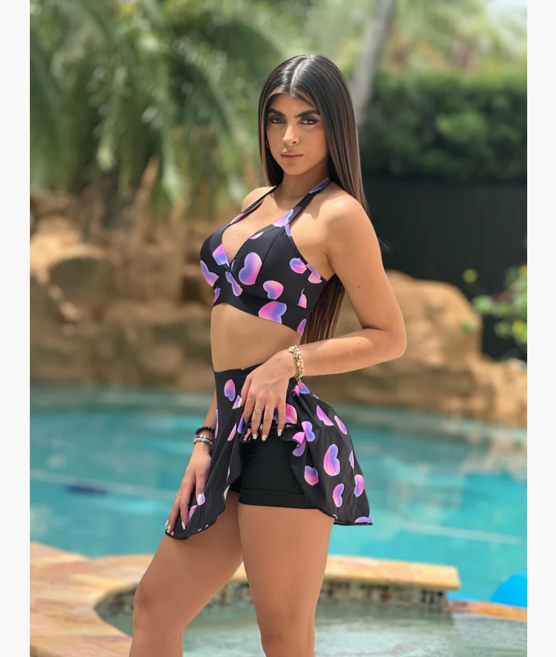 Set falda-short boom kokoro