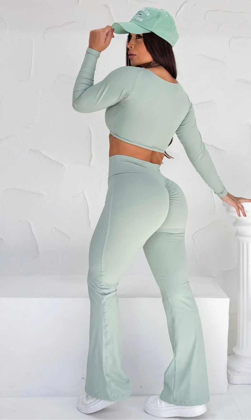 Set con blusita menta